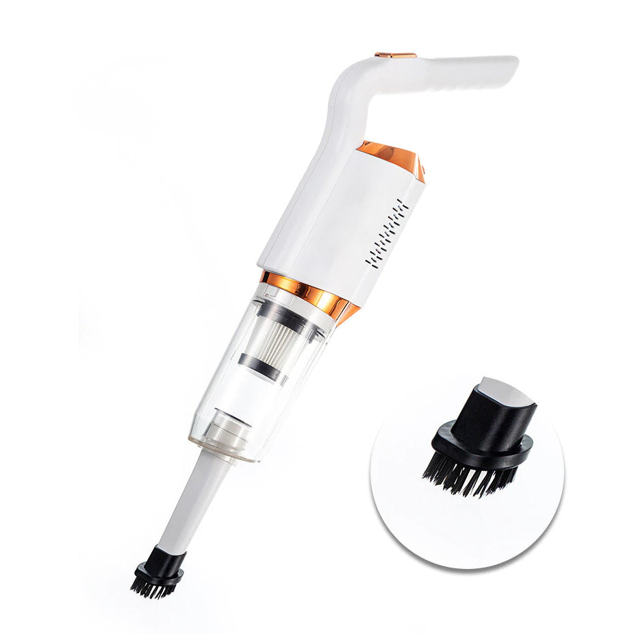 Aspirador de Pó 2 em 1 Limpeza Portátil Sem Fio Multifuncional filtro lavável e carregamento USB
