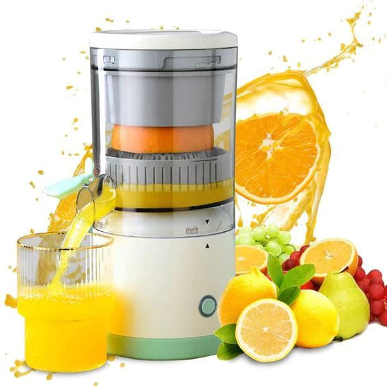 Espremedor Elétrico Laranja Limão Frutas Fazer Sucos Recarregável usb