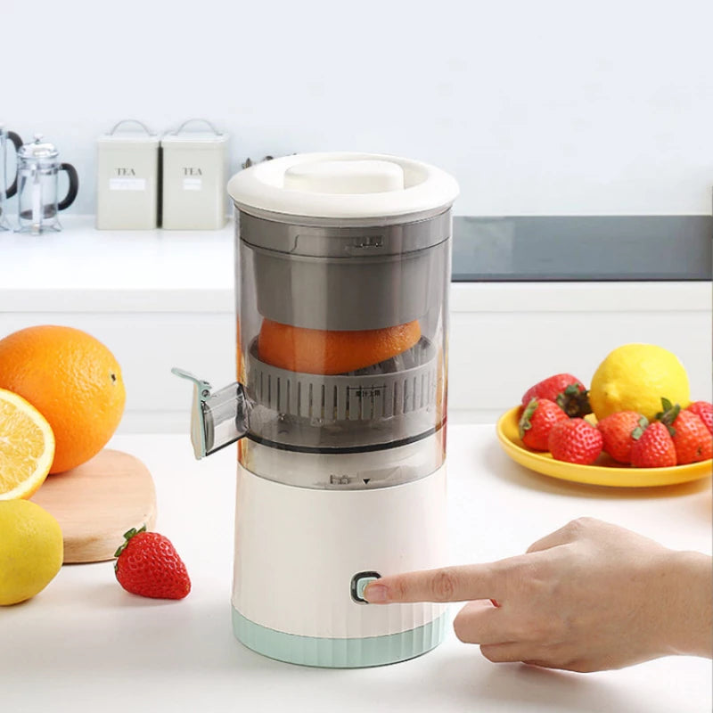 Espremedor Elétrico Laranja Limão Frutas Fazer Sucos Recarregável usb