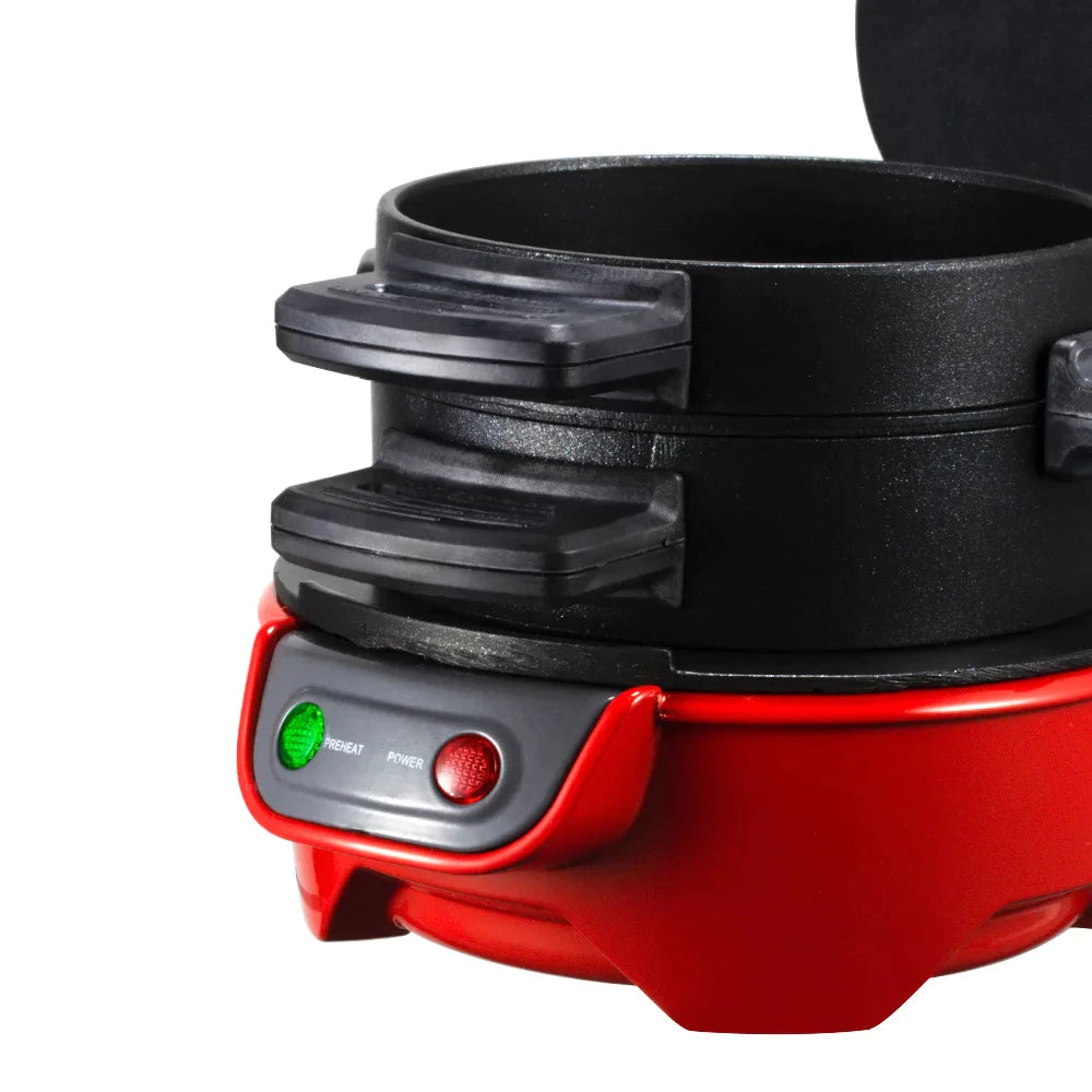 Maquina de Hambúrguer Sanduicheira 110v/220v Antiaderente Prensa Café da Manhã 1400W