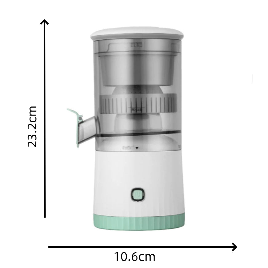 Espremedor Elétrico Laranja Limão Frutas Fazer Sucos Recarregável usb