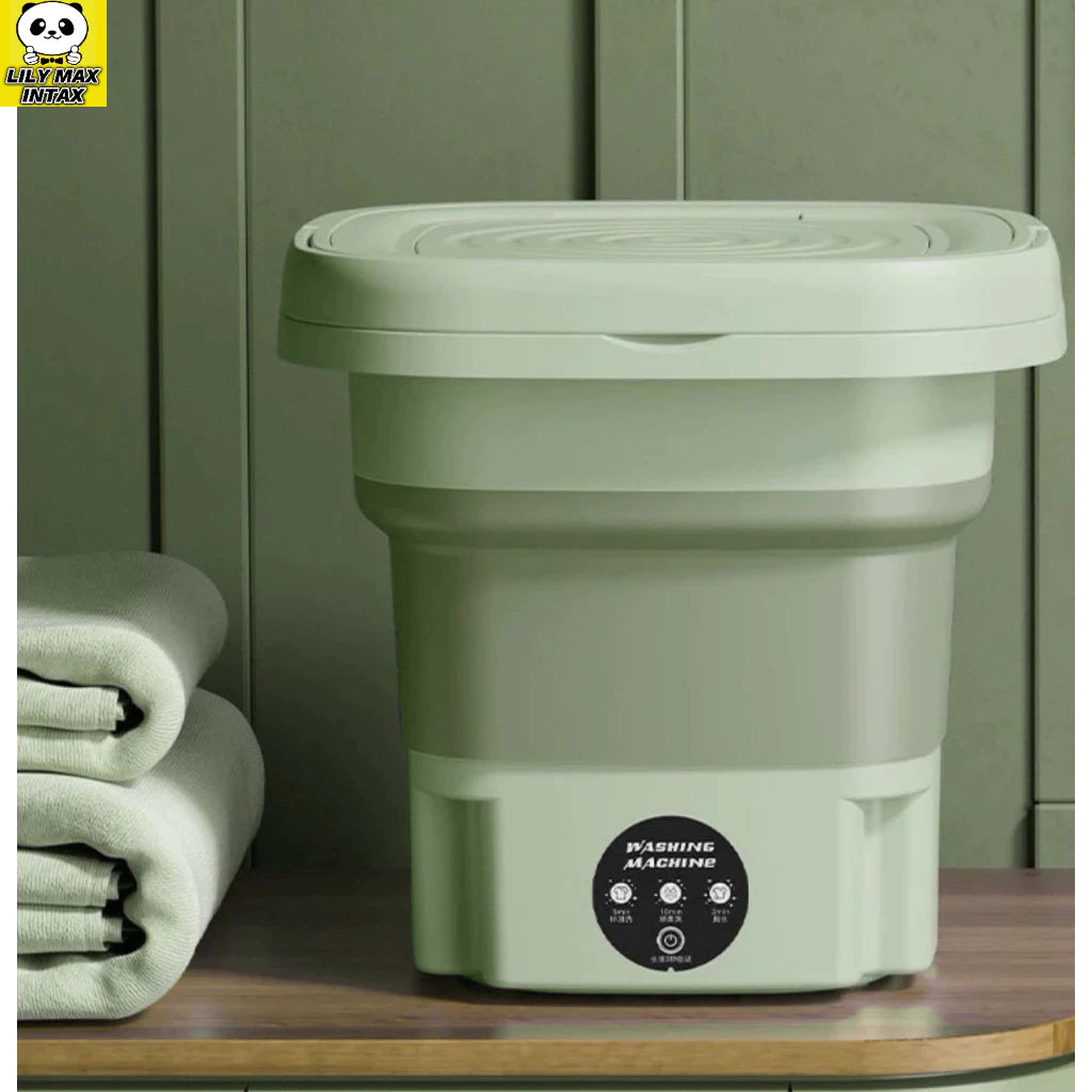 Mini Máquina de Lavar Roupas Centrifuga Dobrável Portátil Moderna Para Roupas Pequena