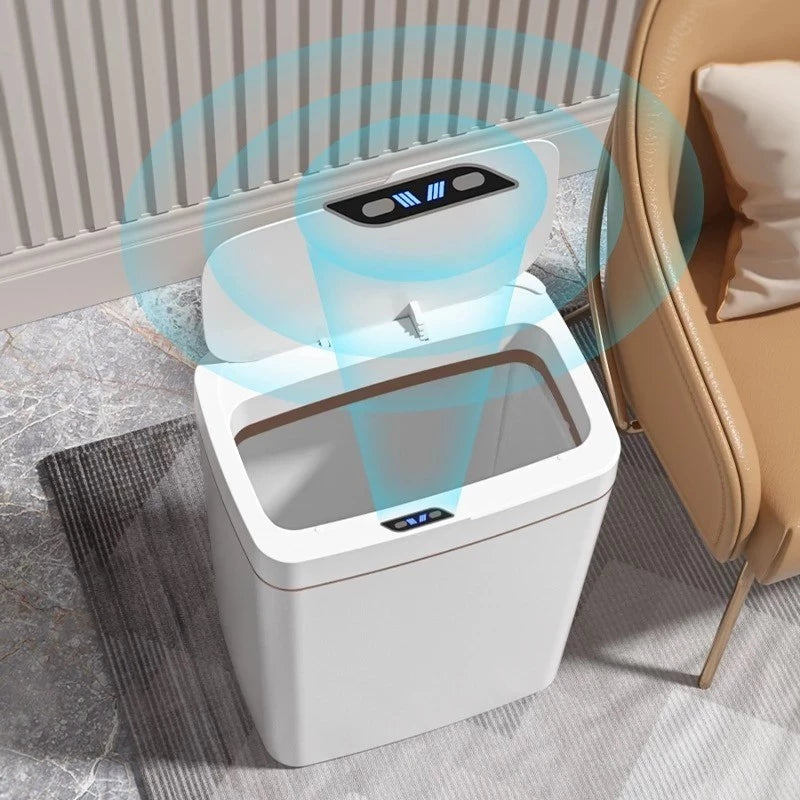 Lixeira com Sensor Automático Inteligente Abre Fácil 20 litros