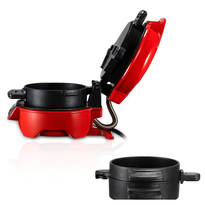 Maquina de Hambúrguer Sanduicheira 110v/220v Antiaderente Prensa Café da Manhã 1400W
