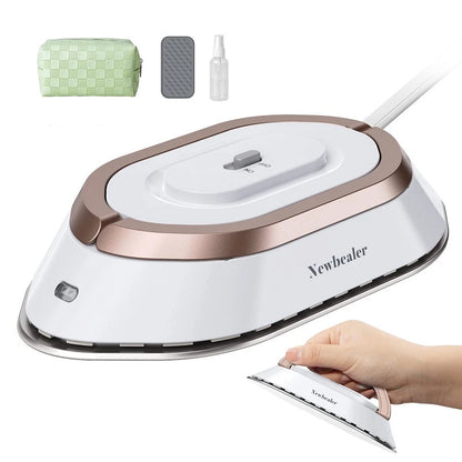 Mini Ferro De Passar A Seco Para Roupas 110V/220V Dual-Voltage 30S Pré-Aquecimento Portátil