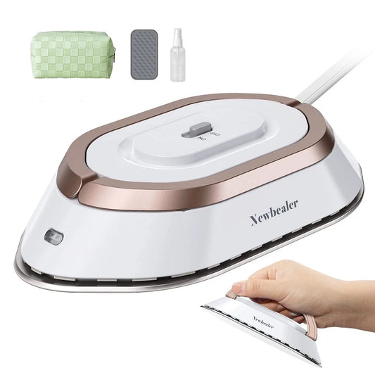 Mini Ferro De Passar A Seco Para Roupas 110V/220V Dual-Voltage 30S Pré-Aquecimento Portátil