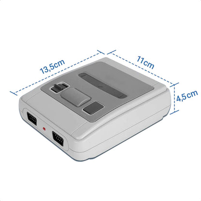 Vídeo Game Clássico console retro Super Mini SNES - 620 Jogos e 2 controles