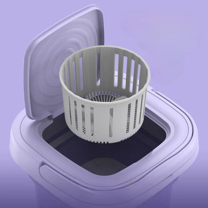 Mini Máquina de Lavar Roupas Centrifuga Dobrável Portátil Moderna Para Roupas Pequena